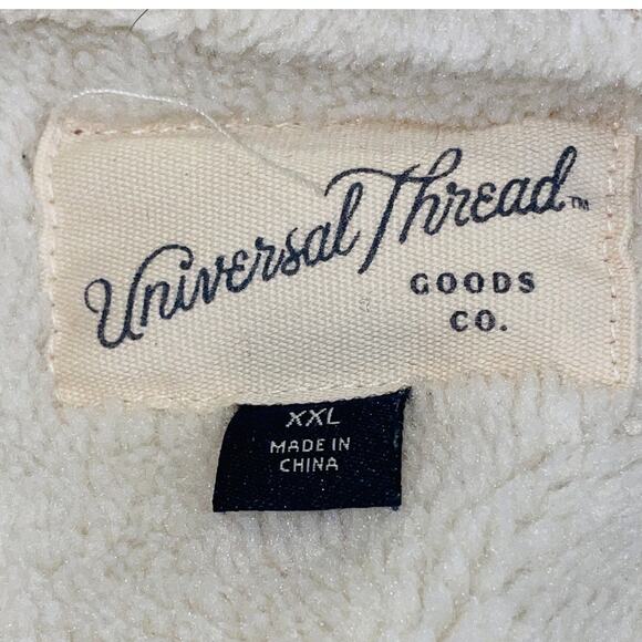 Universal Thread Sherpa Lined Faux Suede Bomber Jacket - Women's Size XXL - Picture 6 of 10